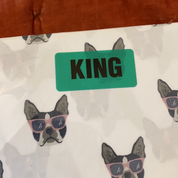 French Bulldog King sheet set. EUC. - Picture 4 of 5
